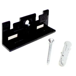 Leisten-Clips Nr.4 schwarz 2,3 x 6 cm