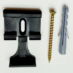 Leisten-Clips schwarz 3,3 x 3,4 x 0,8 cm 30 Stk.* Clearance