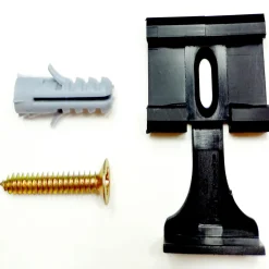 Leisten-Clips schwarz 3,3 x 3,4 x 0,8 cm 30 Stk.* Clearance