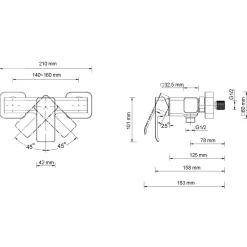 Brausearmatur MILANA chrom^LENZ Clearance