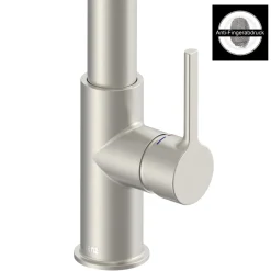 Küchenarmatur ALUNA mit Pendelbrause Edelstahloptik*LENZ Outlet