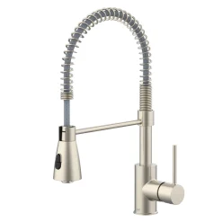 Küchenarmatur Kalani² mit Pendelbrause Edelstahloptik*LENZ Online