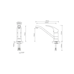Küchenarmatur KELA chrom*LENZ Sale