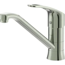 LENZ Küchenarmatur KELA mit Handbrause Niederdruck nickel-matt