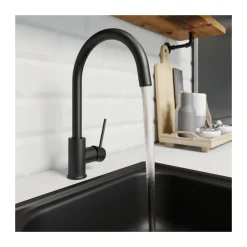 LENZ Küchenarmatur LIO schwarz