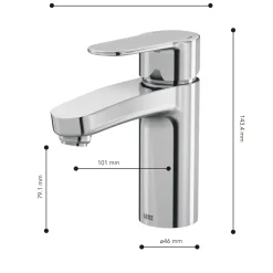 Waschtischarmatur CALISTA chrom*LENZ Online