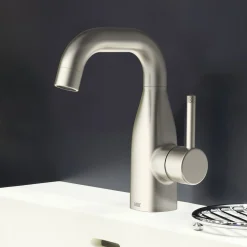 Waschtischarmatur POLA Edelstahloptik^LENZ Clearance