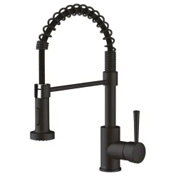 ND-Spültischamatur Nova mit Brause Schwarz Matt^LENZ Sale