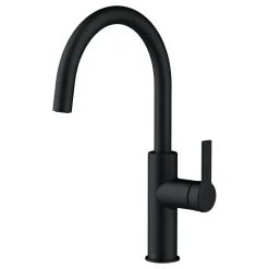 Spültischarmatur Anela Easy-Clean-Mischdüsesystem Schwarz Matt^LENZ