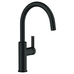 Spültischarmatur Anela Easy-Clean-Mischdüsesystem Schwarz Matt^LENZ