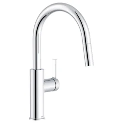 LENZ Spültischarmatur Anela mit Geschirrbrause Chrom