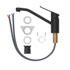 Spültischarmatur Mila Anti-Fingerabdruck Schwarz Matt*LENZ Online