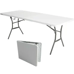 Lifetime Tisch mit Klappfunktion 76,2x183,8x73,7cm Weiß
