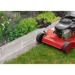 Lusit Rasenkante Mähbord 15 x 15 x 24,4 cm grau