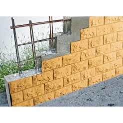 Lusit Schalungsstein 50 x 25 x 24 cm grau