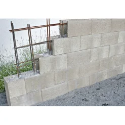 Lusit Schalungsstein 50 x 25 x 24 cm grau