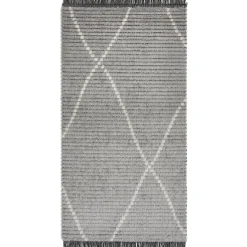 Teppich Ovada hellgrau 80 x 150 cm*Luxor living Best