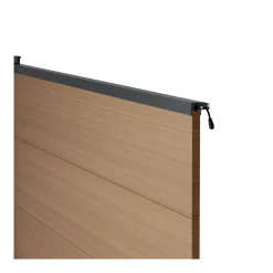 LED-Leuchtleiste für WPC- und Alu-Zäune 173,3 cm anthrazit*LyghtUp Hot