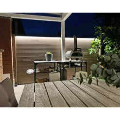 LED-Leuchtleiste für WPC- und Alu-Zäune 173,3 cm anthrazit*LyghtUp Hot