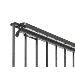 LyghtUp LED-Leuchtleiste fur Doppelstabmatten 196 cm anthrazit