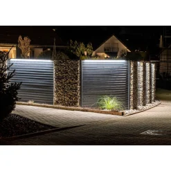 LyghtUp LED-Leuchtleiste fur Doppelstabmatten 196 cm anthrazit