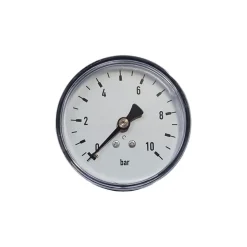 Manometer 0-10 Bar 1/4" Anschluß hinten