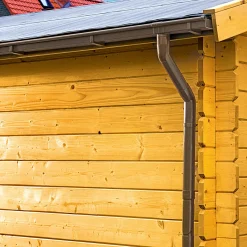 Dachrinne NW 70 braun 100 cm^Marley Sale