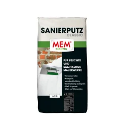 Sanierputz Classic 25 kg weiß^MEM