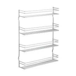 Gewürzregal Pepito 36 x 45 x 8 cm silber*Metaltex Discount