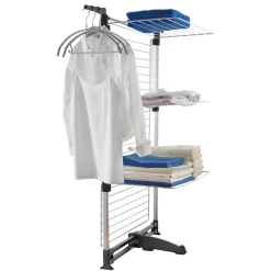 Turm-Wäschetrockner Ciclone Vario 78 x 137 x 68 cm silber*Metaltex Hot