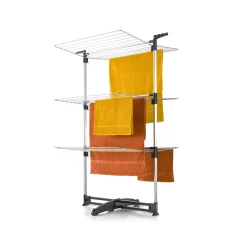 Turm-Wäschetrockner Ciclone Vario 78 x 137 x 68 cm silber*Metaltex Hot