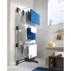 Turm-Wäschetrockner Ciclone Vario 78 x 137 x 68 cm silber*Metaltex Hot