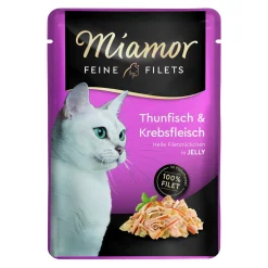Feine Filets Thunf Krebs100g*Miamor Clearance