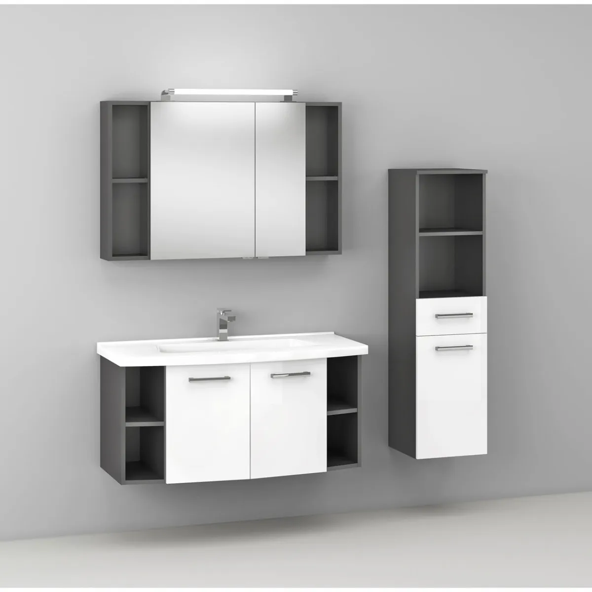 Midischrank Novi 35 x 142 x 35 cm^ Outlet