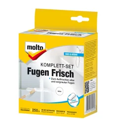Fugenfrisch Komplettset weiß 0,25 L*Molto Outlet