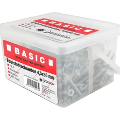 MyTool Edelstahlschraube 4,5 x 50 mm 240 Stück im Eimer