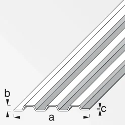 Containerwandprofil 1m blank^MyTool Outlet