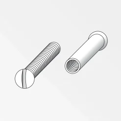 MyTool Hülsenmutter-Set Multitube M4 x 12-15 mm 16-teilig