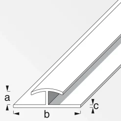 H-Profil 3,5 mm 1m weiß^MyTool Discount