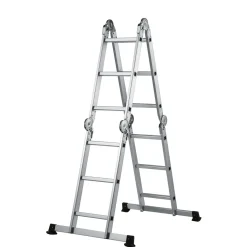 MyTool Mehrzweckleiter mit Arbeitsplattform 4 x 3 Stufen