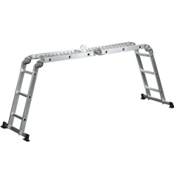 MyTool Mehrzweckleiter mit Arbeitsplattform 4 x 3 Stufen