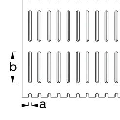 Schlitzlochblech 20 x 100 mm silber^MyTool Clearance