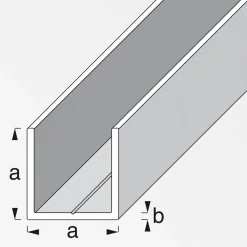 MyTool U-Profil 11,5 mm 2,5m blank