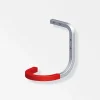 Wand- und Decken-Fahrradhaken 150 mm gummiert rot^MyTool Outlet