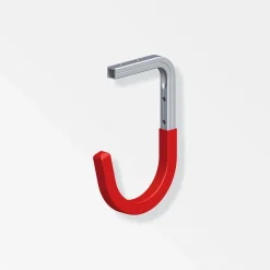 Wand- und Deckenhaken Typ 8 100 x 165 mm gummiert rot*MyTool Clearance