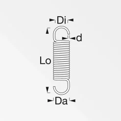 Zugfeder 19,5 mm normal^MyTool Outlet