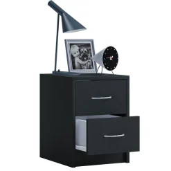 VCM Nachttisch Boxal Mini weiß