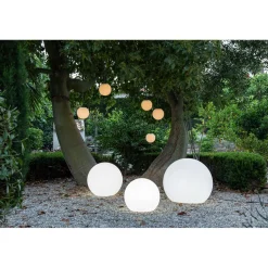 Kugelleuchte Buly 50 Ø 50 cm wetterfest weiß*NewGarden Clearance