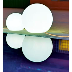 Kugelleuchte Buly 50 Ø 50 cm wetterfest weiß*NewGarden Clearance