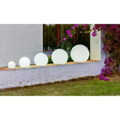 Kugelleuchte Buly 50 Ø 50 cm wetterfest weiß*NewGarden Clearance